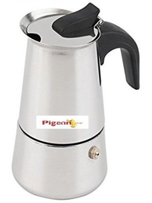 Pigeon XPRESSO COFFEE PERCULATOR 4 CUP 4 cups Coffee Maker(STEEL)