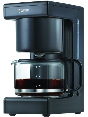 Prestige Electric drip PCMD 1.0 4 cups Coffee Maker(Black)