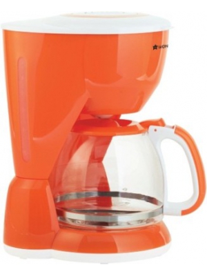 Wonderchef 63151724 10 cups Coffee Maker(Orange)