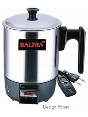 Baltra BHC-102 Electric Kettle(1 L, Steel & Black)
