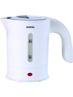 Borosil BKEO5LPW11 Electric Kettle(0.5 L, White & grey)