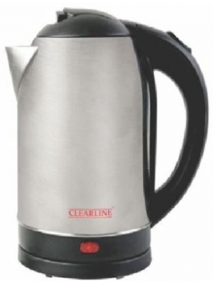 Clearline CORDLESS Electric Kettle(1.8 L, Silver)