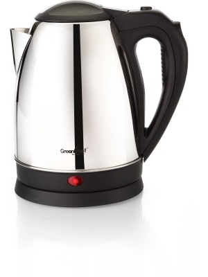 Greenchef KT-12L Electric Kettle(1.2 L, Silver)