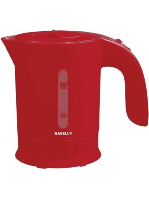 Havells Travel Ease 0.5 L Electric Kettle(0.5 L, Red)