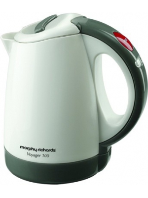 Morphy Richards Voyager 100 Electric Kettle(0.5 L, White, Grey)