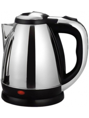 R N Enterprises digimax star Electric Kettle(1.8 L, Silver, Black)