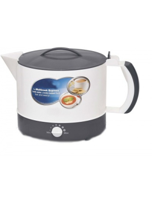 Shrih SH-03885 Fast And Easy Multicook Express Electric Kettle(1 L, White, Grey)