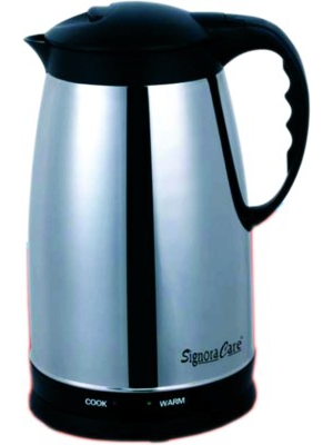SignoraCare Open Mouth Electric Kettle(1.5 L, Silver)