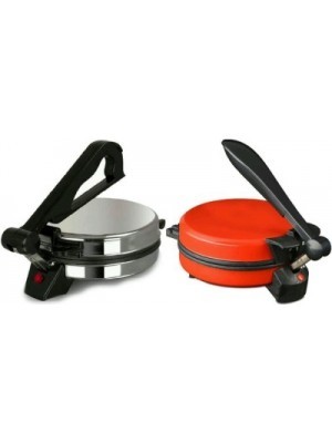 MSE Combo Of National_25 Roti/Khakhra Maker(Red, Silver)