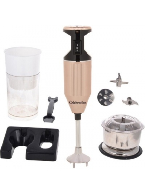 Celebration Copper With Attachments HB1 200 W Hand Blender(Copper)