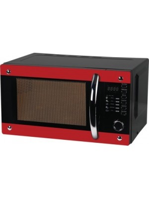 Haier 20 L Convection Microwave Oven(HIL2001CBSH, Black Red)