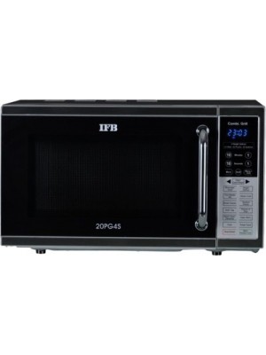 IFB 20 L Grill Microwave Oven(20PG4S, Metallic Silver)
