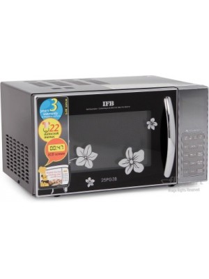 IFB 25 L Grill Microwave Oven(25PG3B, Black)