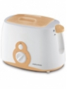 Morphy Richards AT-202 800 W Pop Up Toaster(White, Orange)