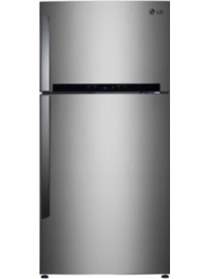 LG 495 L Frost Free Double Door Refrigerator(GL-T542GNSL, Noble Steel, 2016)