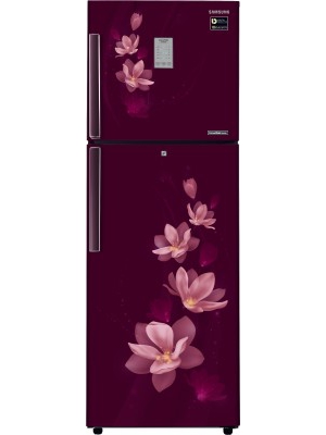 SAMSUNG 321 L Frost Free Double Door Refrigerator(RT34M3954R7/HL, Magnolia Plum, 2017)