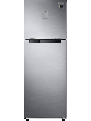 SAMSUNG 345 L Frost Free Double Door Refrigerator(RT37M3743S8, Elegant Inox, 2017)