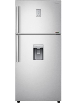 SAMSUNG 528 L Frost Free Double Door Refrigerator(RT54H667ESL, Clean Steel, Silver)