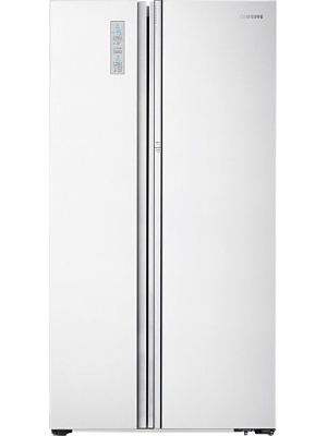 pearl white refrigerator