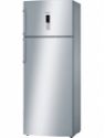 Bosch 401 L Frost Free Double Door Refrigerator (Silver Inox, KDN46XI30I)