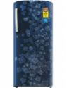 SAMSUNG 185 L Direct Cool Single Door Refrigerator(RR19H1106BX, Orcherry Pebble Blue)