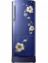 SAMSUNG 212 L Direct Cool Single Door Refrigerator(RR22M287YU2/NL, Star Flower Blue, 2017)