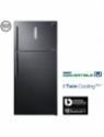 SAMSUNG 670 L Frost Free Double Door Refrigerator(RT65K7058BS/TL, Black Inox)