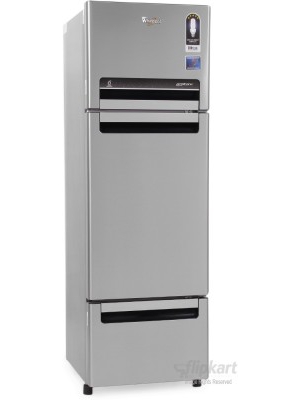 Whirlpool 330 L Frost Free Triple Door Refrigerator(FP 343D PROTTON ROY, Alpha Steel (N), 2016)
