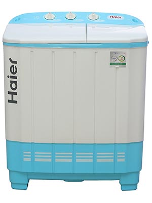 Haier 6.2 kg Semi Automatic Top Load Washing Machine White(HTW62-187BO)