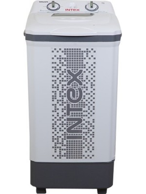 Intex 7.5 kg Semi Automatic Top Load Washer Only White, Grey(WM75ST)