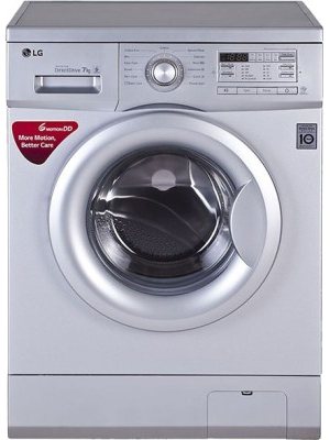 LG 7 kg Fully Automatic Front Load Washing Machine Silver(FH0B8QDL25)