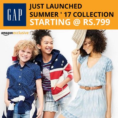GAP Brand Offers Starts @ Rs.799 