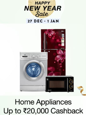Happy New Year Sale: Home Appliances