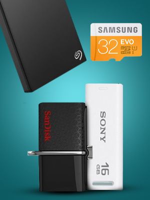 Great Off - Upto 50% Off on Data Storage