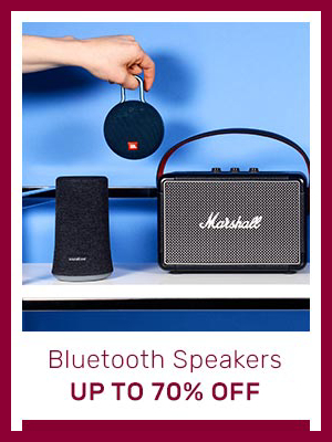 Bluetooth Speakers: Up To 70% Off