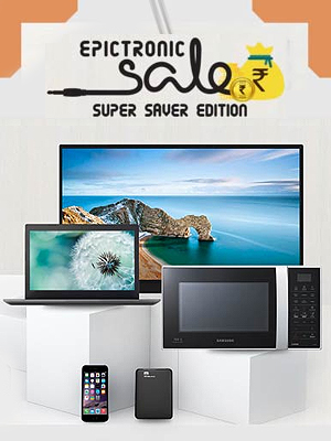 Epictronic Sale: Up to 70% Off On Electronics Products