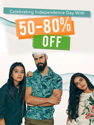Celebrating Independence Day with 50-80% Off