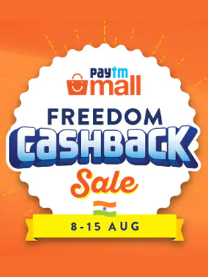 Paytm Mall Freedom Cashback Sale