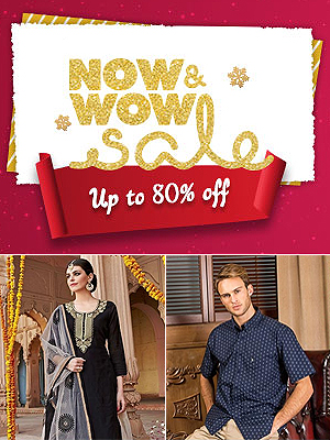 NoW WoW Fashion Sale: Up To 80% Off