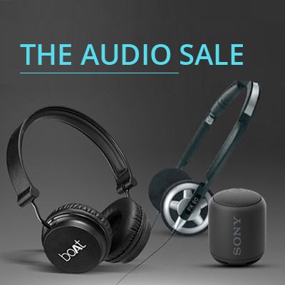 Upto 60% Off on Audio Sale