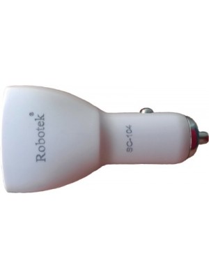 3LOQ 3.1 amp Turbo Car Charger(White)