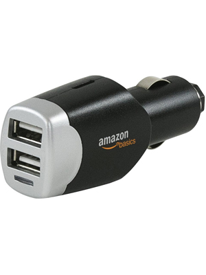 AmazonBasics CLA-USB04-I4-2 4.0 Amp Dual USB Car Charger