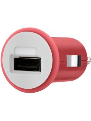 Belkin 1.0 amp Car Charger(Red)