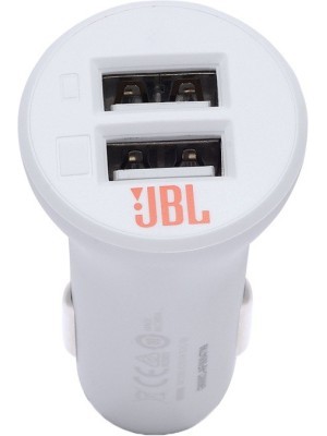 JBL 2.1 amp Turbo Car Charger(White)