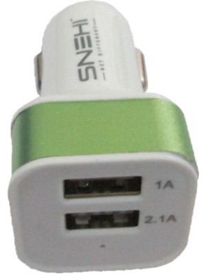 SNEHI 1.2 amp Car Charger(Green)