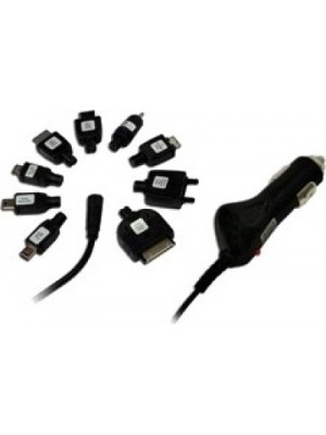 STK UNICAR/PP3 Universal In-Car Charger Pack(Black)