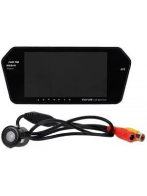 AutoKraftZ Car 7 Inch LED Screen With USB & Bluetooth And Night Vision For Maruti Swift Dzire Black