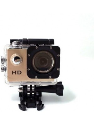 Flipfit Waterproof Digital & Sports . CAMERA 02 Camcorder Camera(Gold)