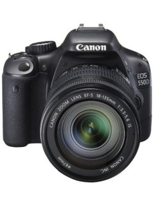 Canon EOS 550D DSLR Camera (Body with EF-S 18-135 mm IS Lens)