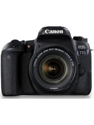 Canon EOS 77D DSLR Camera Kit (EF-S18-55 IS STM)(Black)